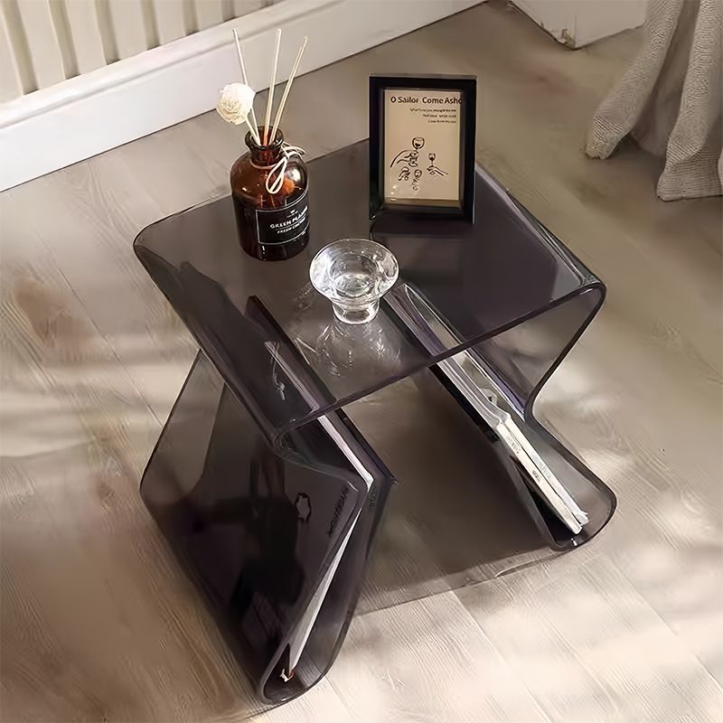 colorful acrylic coffee table