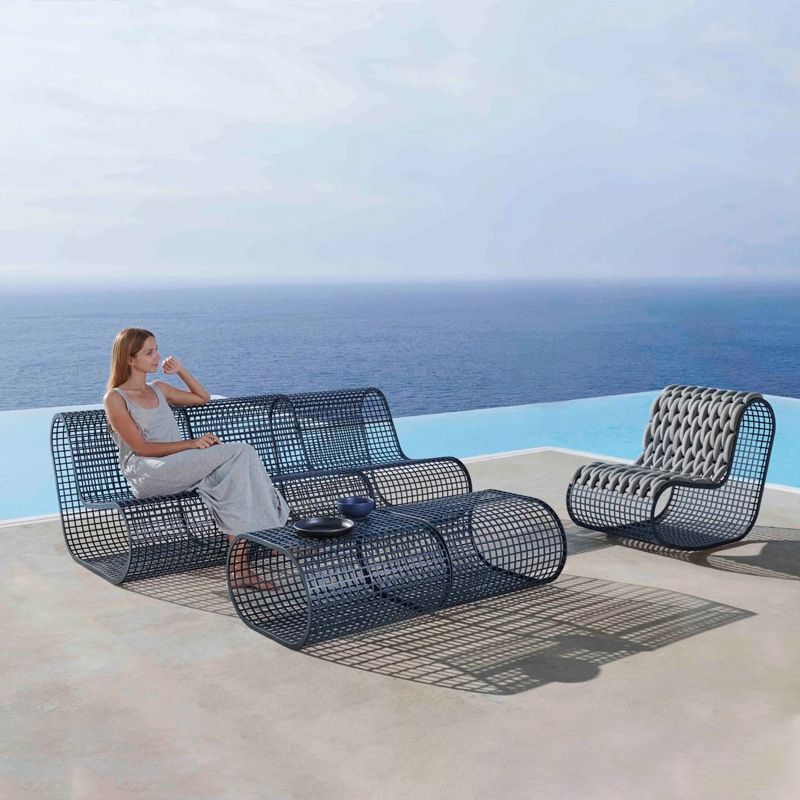 Outdoor Rainproof Creative Rattan Sofa Combination