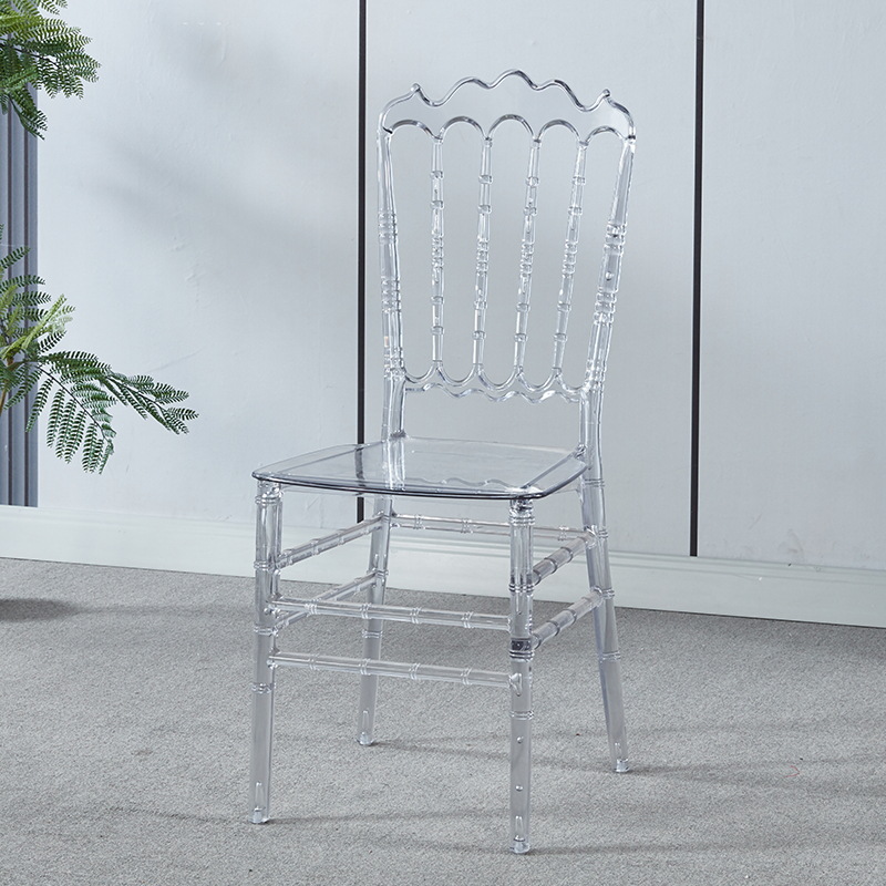 Hotel Outdoor Acrylic Leisure Transparent Chair