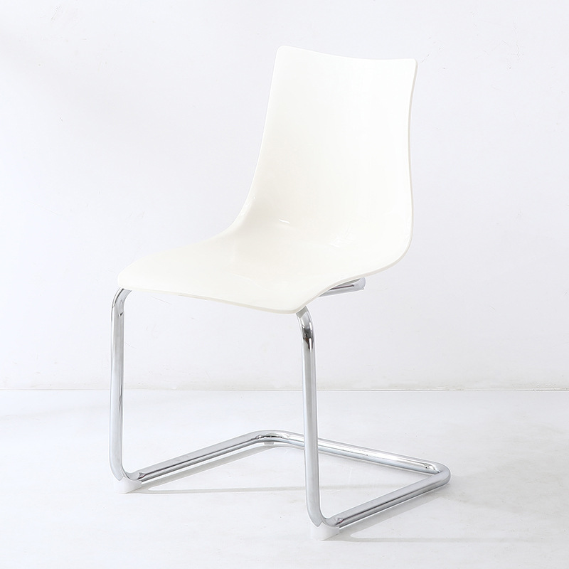 Modern Minimalist Acrylic Backrest Dining Chair